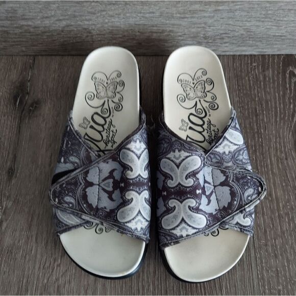 Alegria Airie Woodstock Black Platform Sandal 7-7.5 - Picture 3 of 11